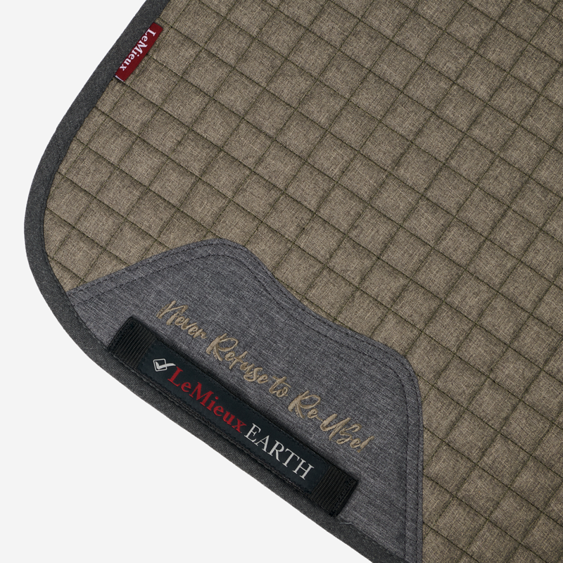 LeMieux Earth Dressage Square - Moss - Large -2